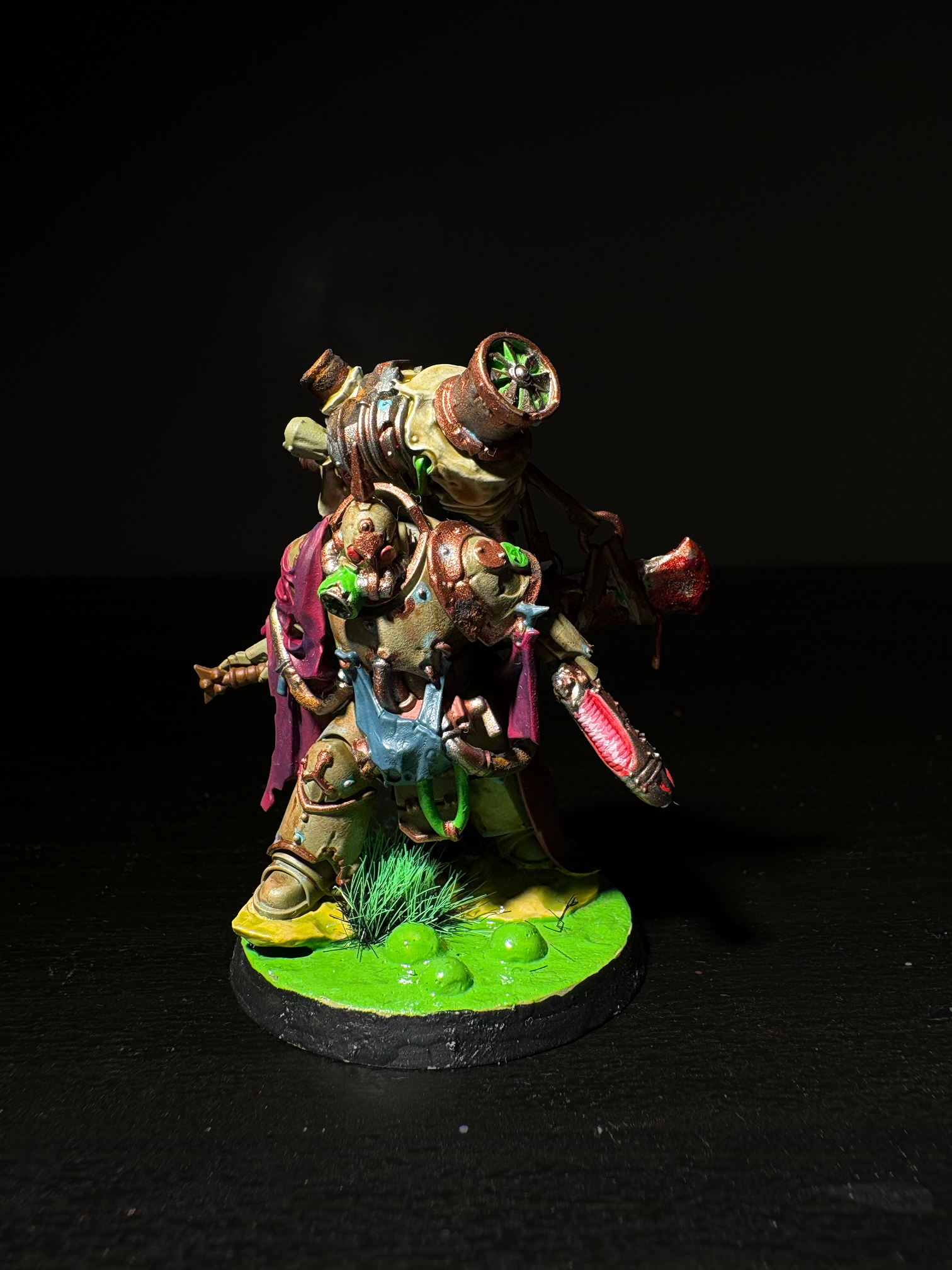 Plague terminator with plasma weapon